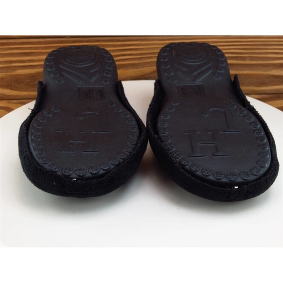Hawaiian Jelly Size 6 M Women Sandal Flip Flop Black Synthetic - Picture 10 of 10